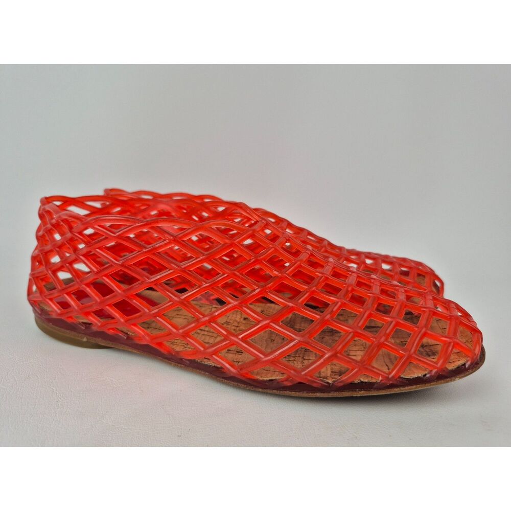 The Row Women's Red Mara Flats Size 37